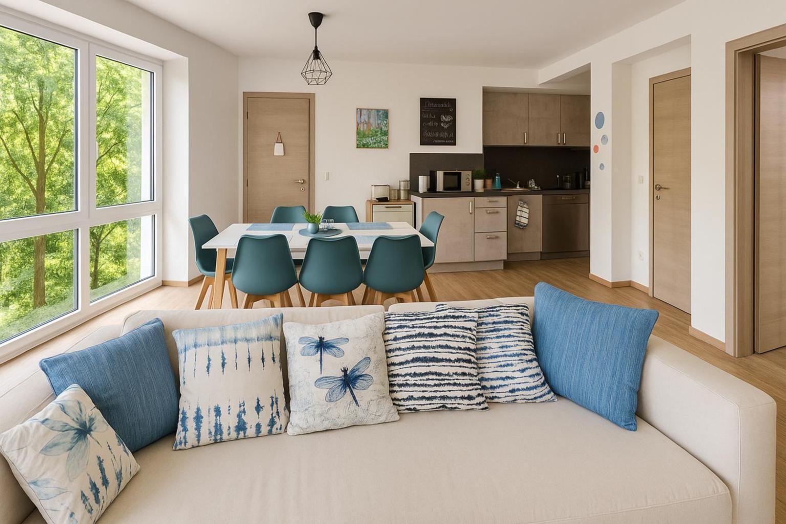 Janea Big Blue House Appartement Reichsfeld Buitenkant foto
